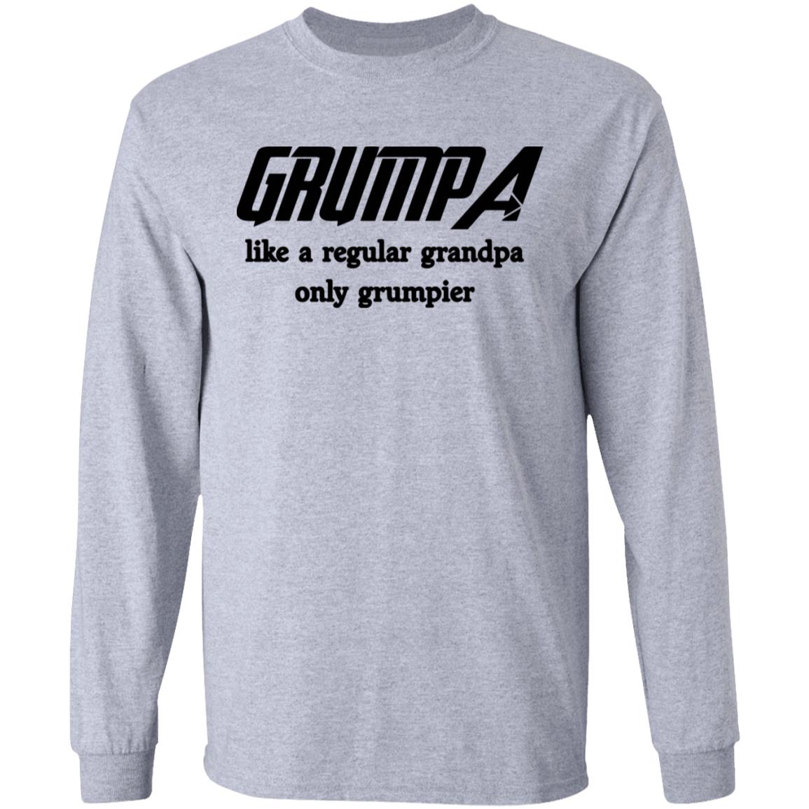 grumpa t shirt white hoodie sweatshirt - Teechipus