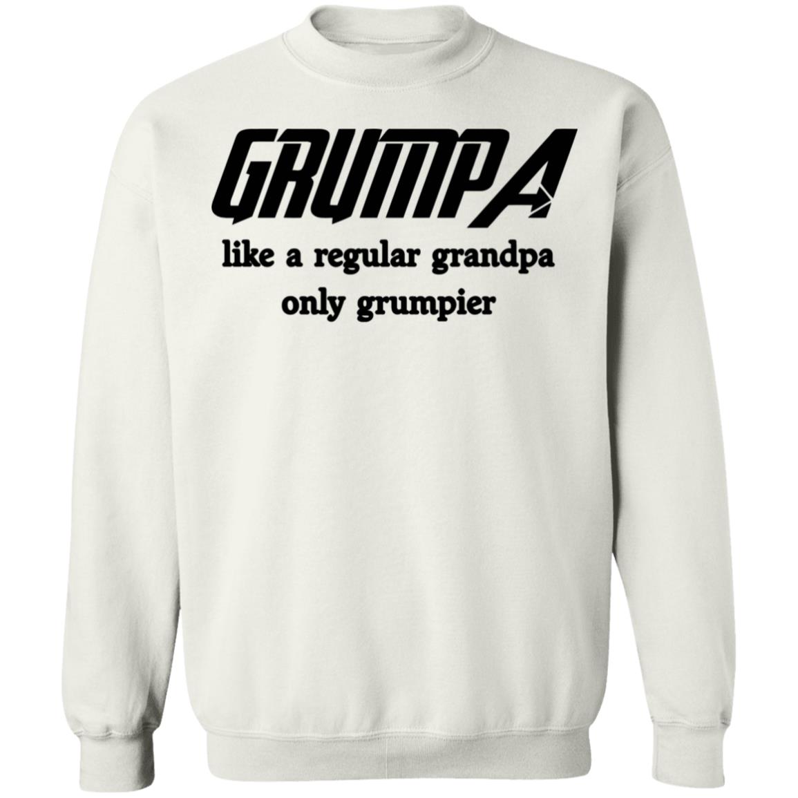 grumpa t shirt white hoodie sweatshirt - Teechipus