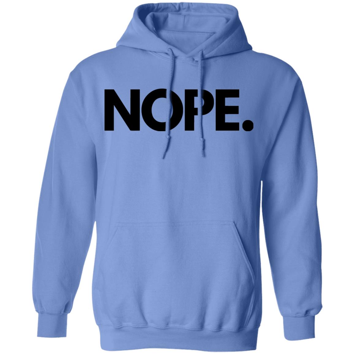 nope shirt white hoodie sweatshirt - Teechipus