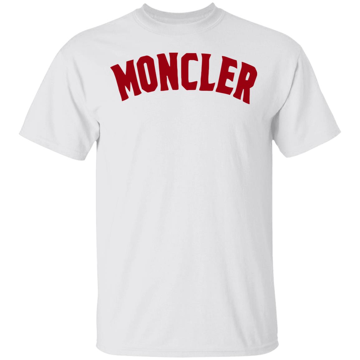 moncler shirt white hoodie sweatshirt - Teechipus