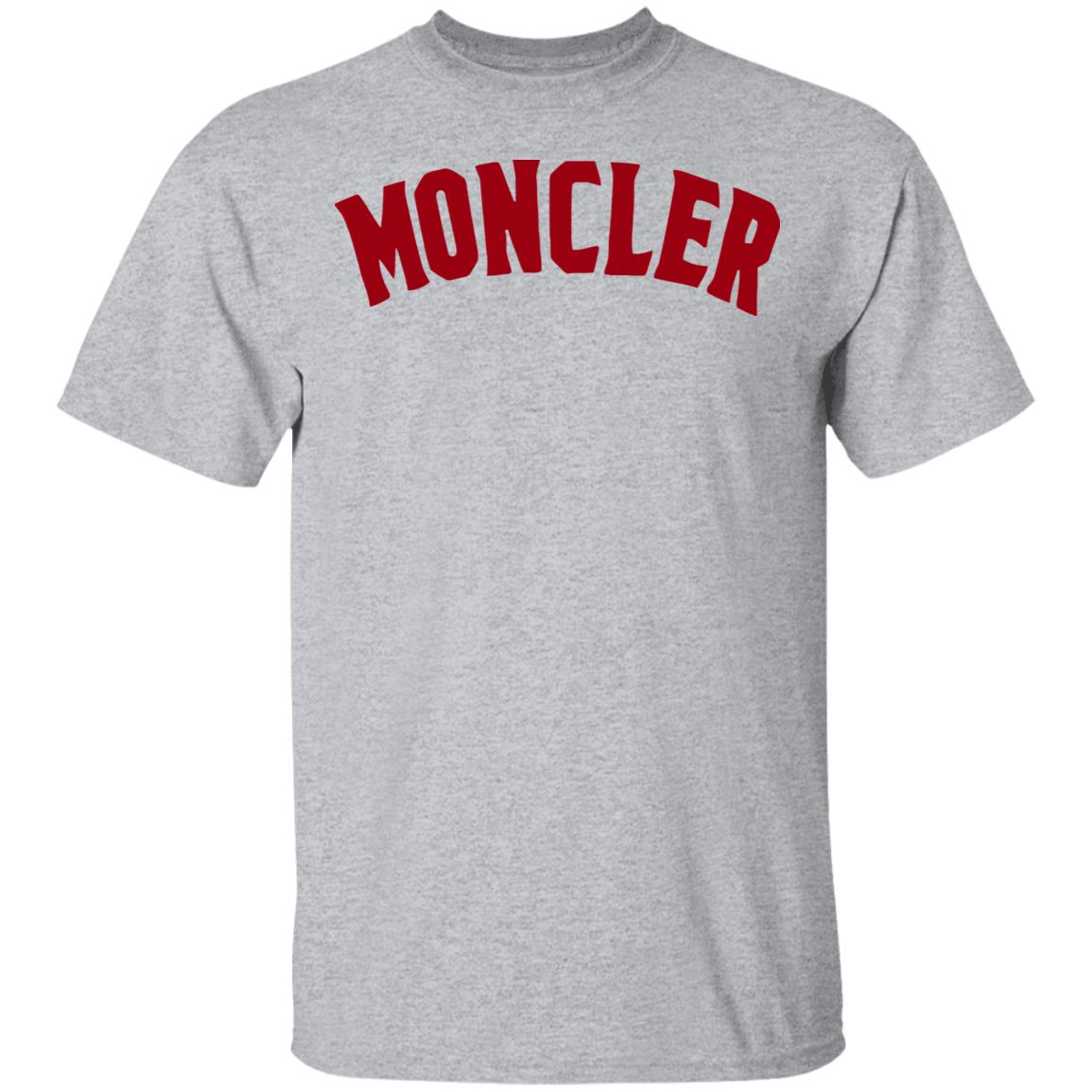 moncler shirt white hoodie sweatshirt - Teechipus