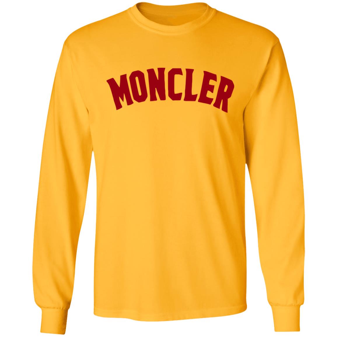 moncler shirt white hoodie sweatshirt - Teechipus