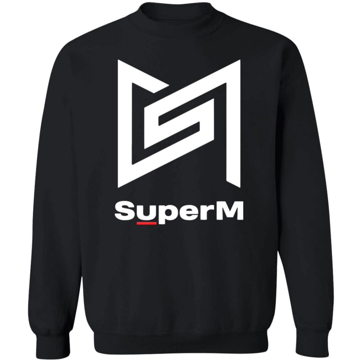 SuperM Super One Logo Shirt black hoodie t shirt - Teechipus