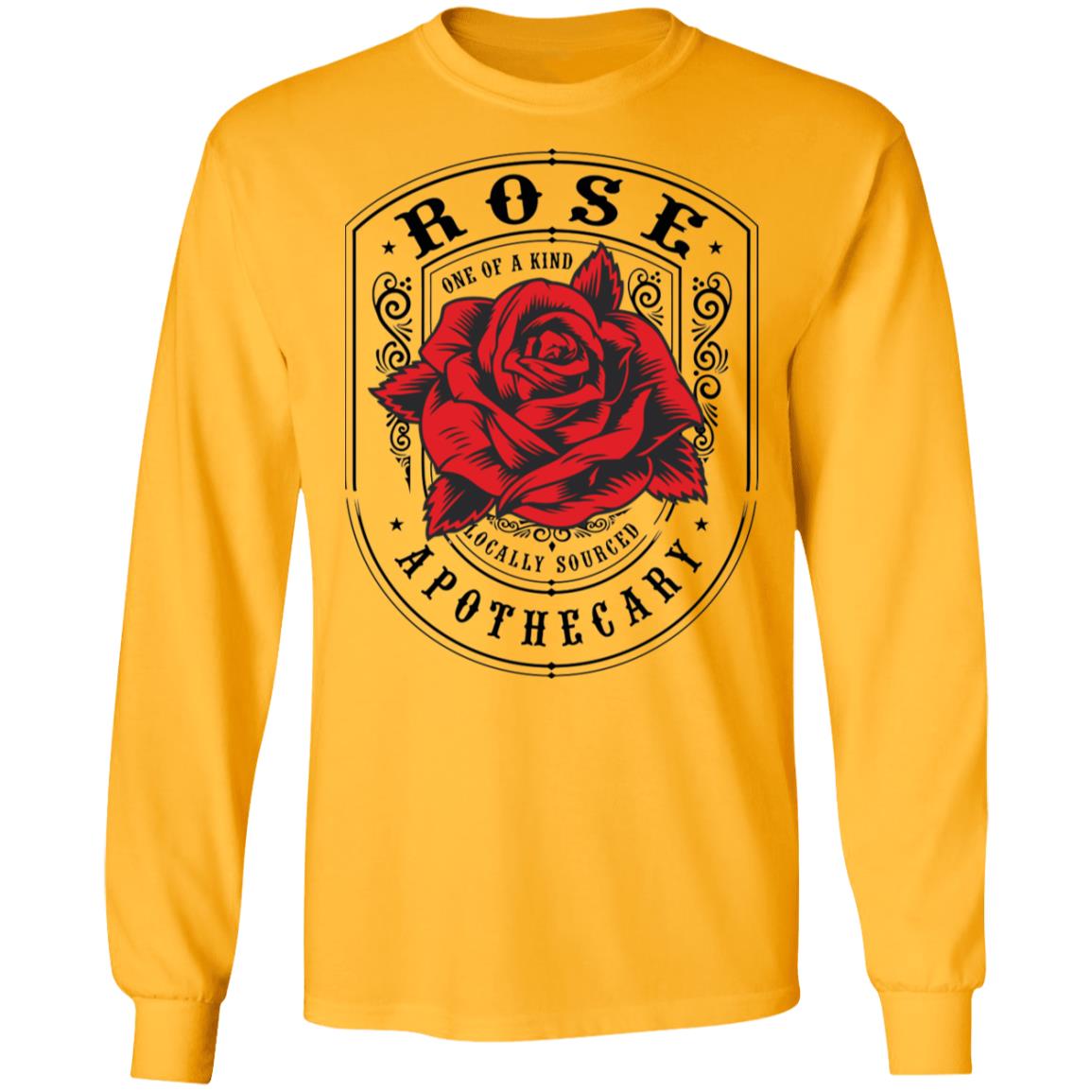 rose apothecary t shirt black white sweatshirt - Teechipus