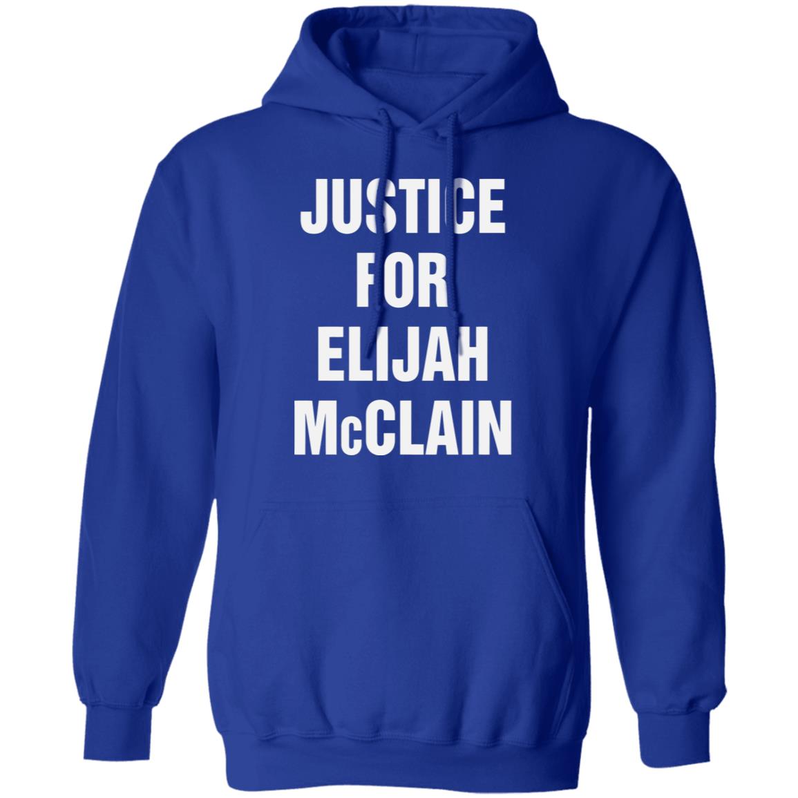 justice for elijah mcclain Shirt black hoodie t shirt - Teechipus