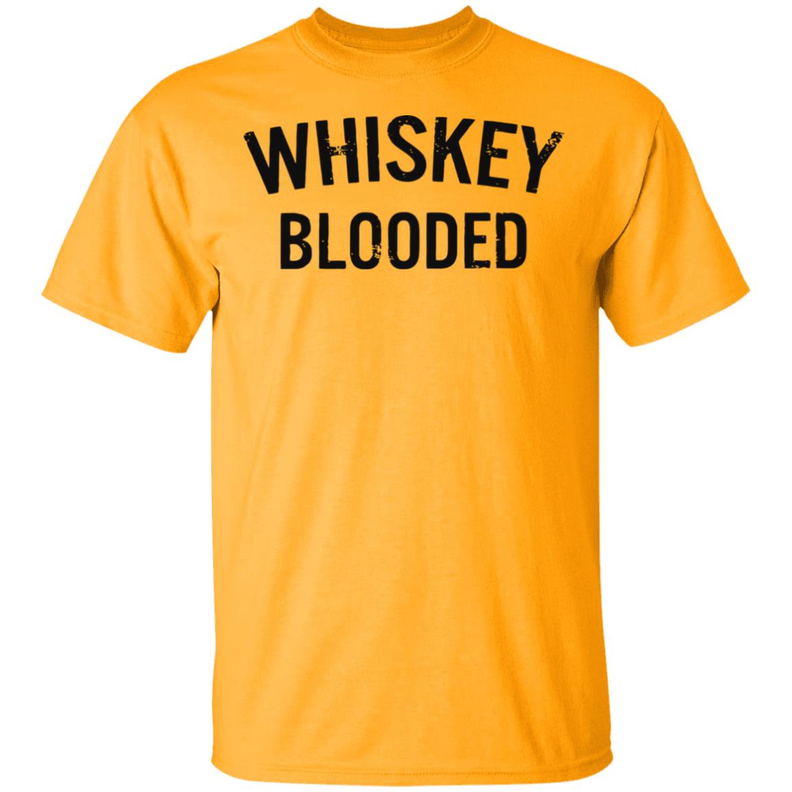 whiskey blooded t shirt black white sweatshirt - Teechipus