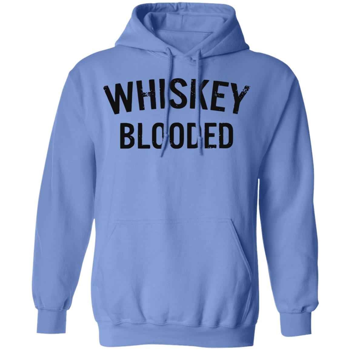 whiskey blooded t shirt black white sweatshirt - Teechipus
