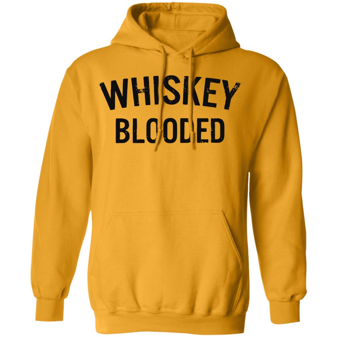 whiskey blooded t shirt black white sweatshirt - Teechipus