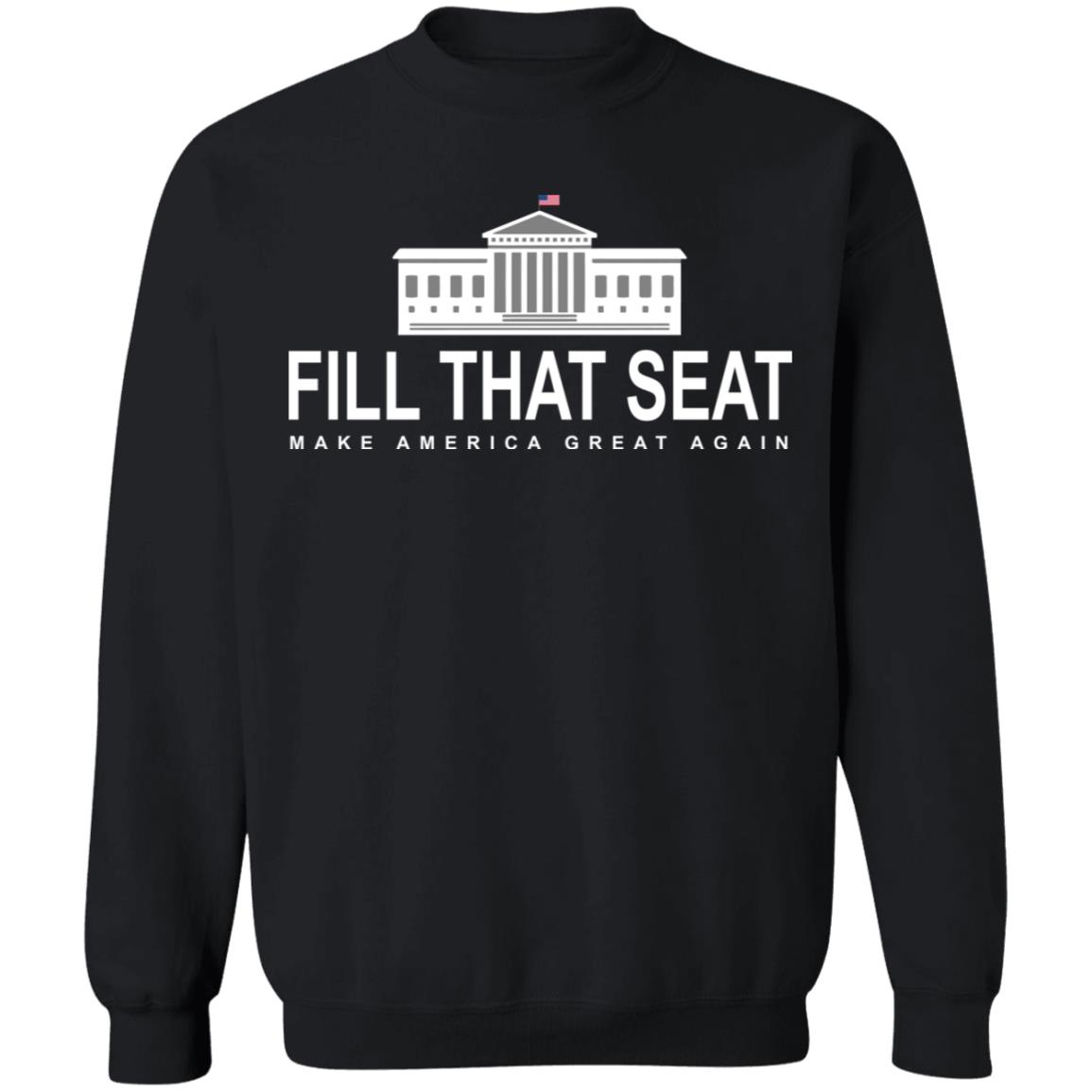 fill the seat t shirt black hoodie sweatshirt - Teechipus