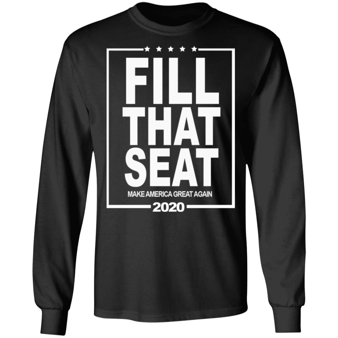 fill that seat t shirt black hoodie sweatshirt - Teechipus