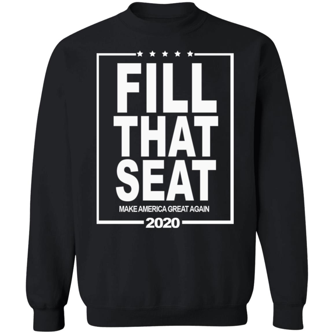 fill that seat t shirt black hoodie sweatshirt - Teechipus