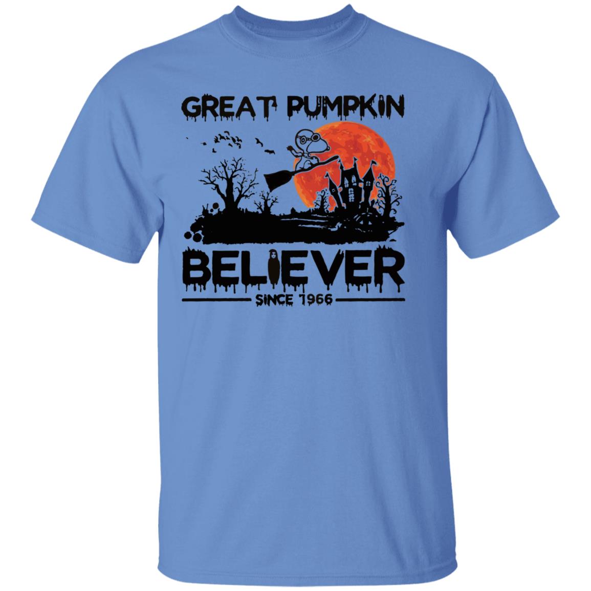great pumpkin believer since 1966 t shirt white hoodie sweatshirt - Teechipus