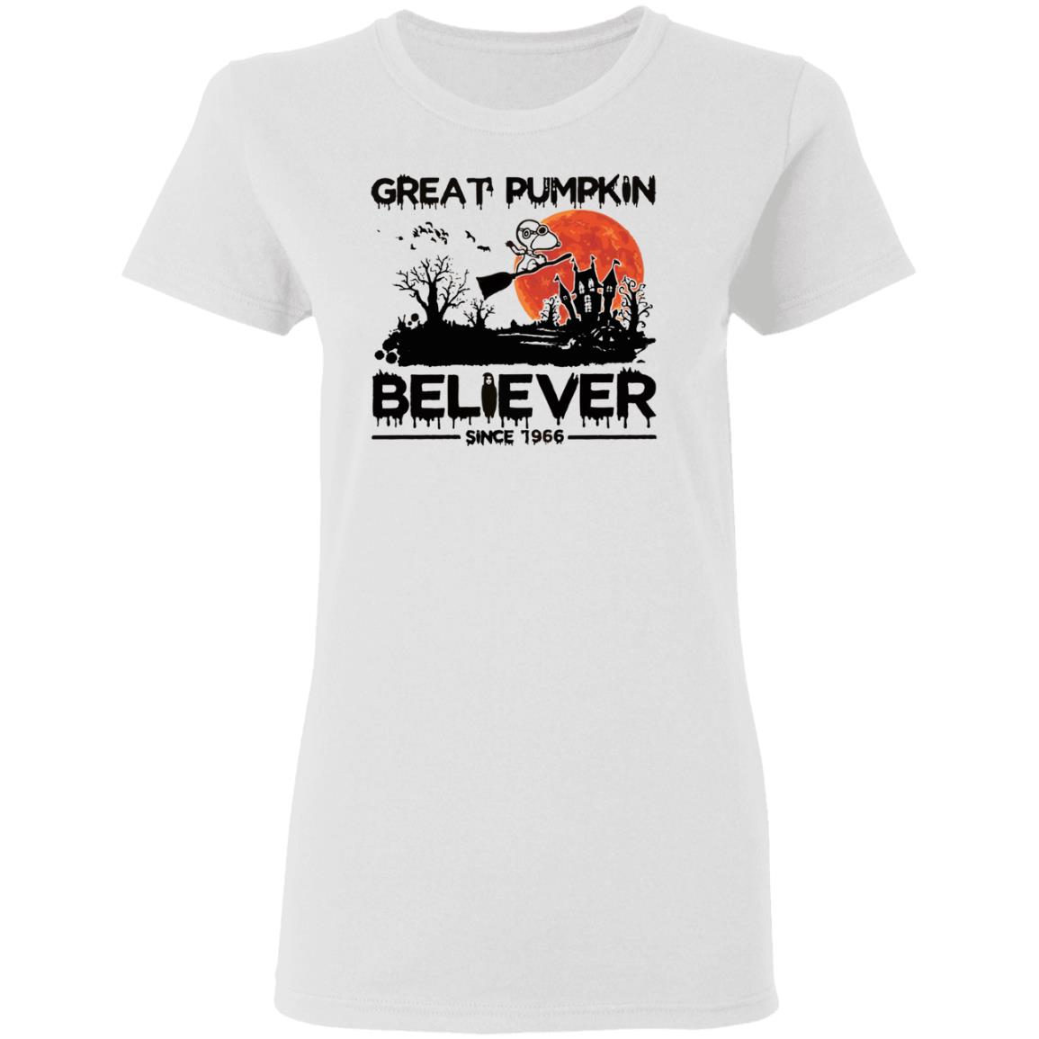 great pumpkin believer since 1966 t shirt white hoodie sweatshirt - Teechipus