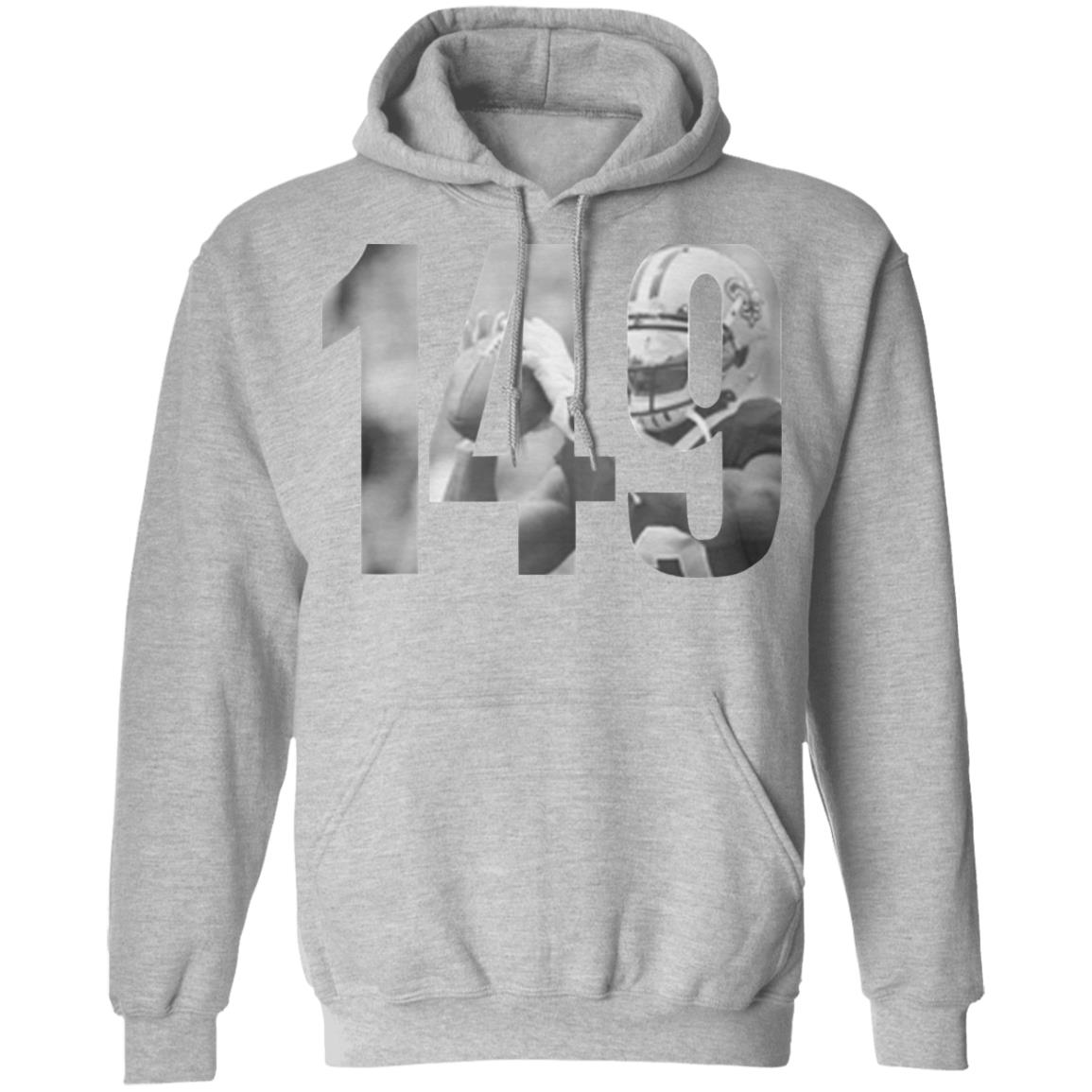 what does 149 mean t shirt white hoodie sweatshirt - Teechipus