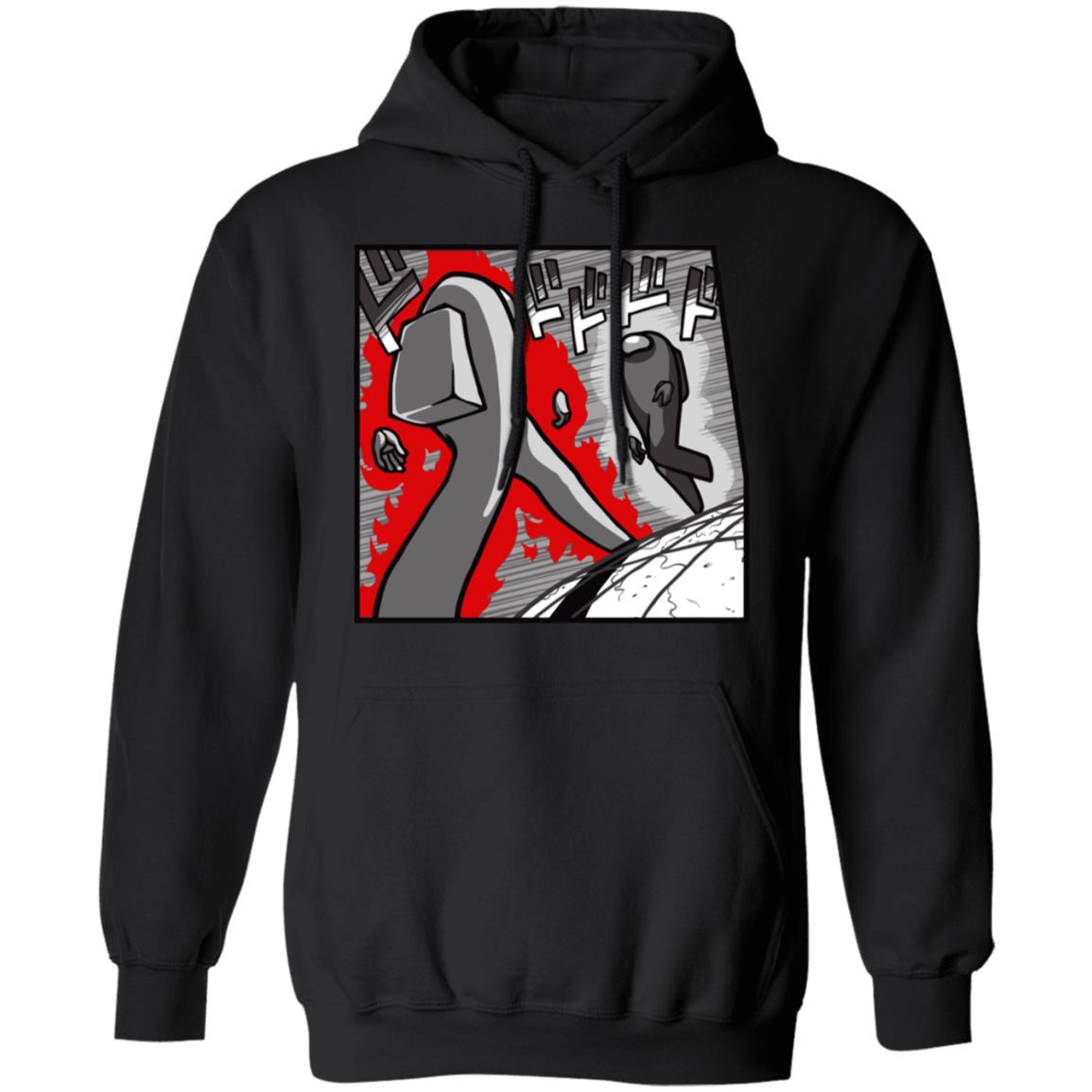 among us t shirt black hoodie sweatshirt - Teechipus