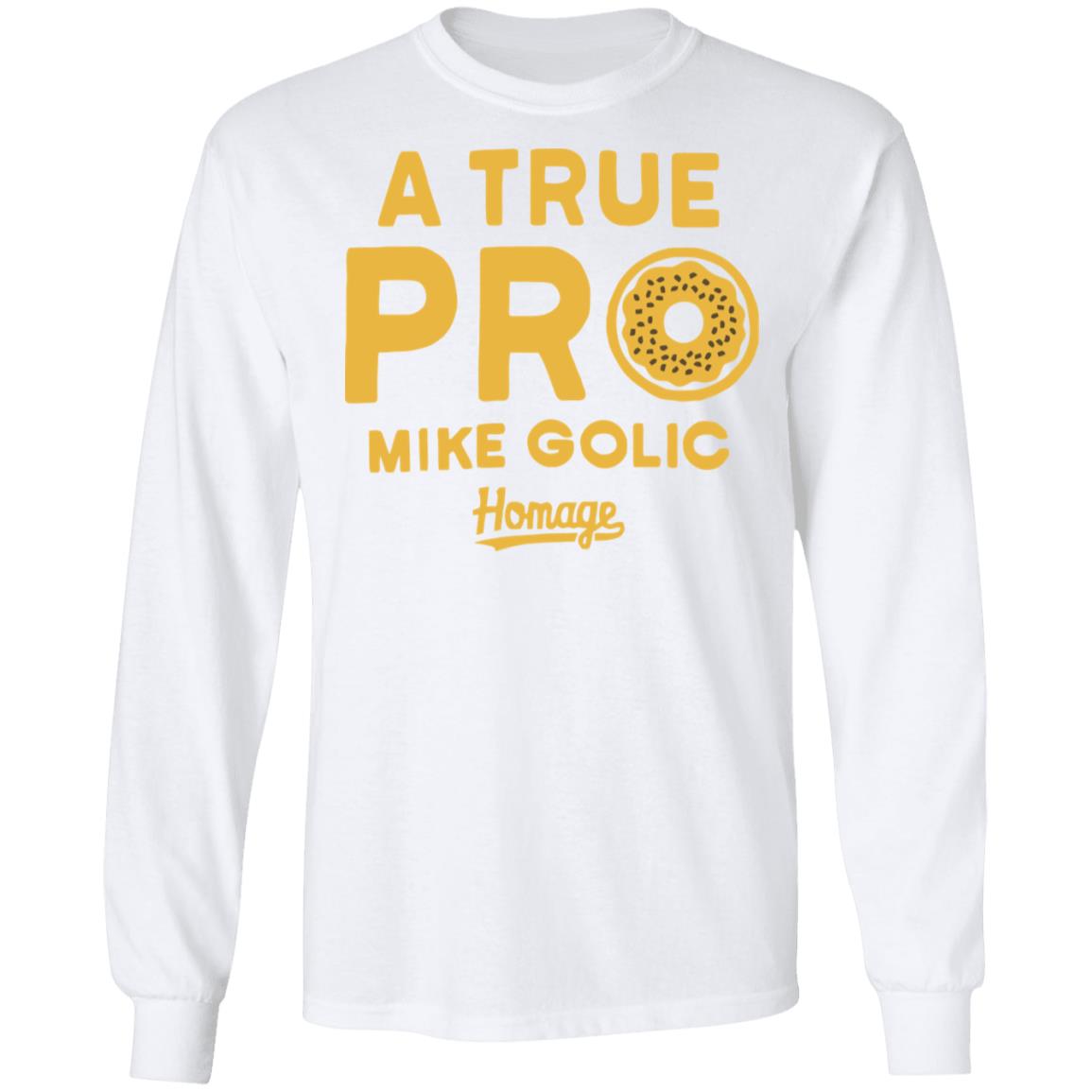 mike golic t shirt white hoodie sweatshirt - Teechipus