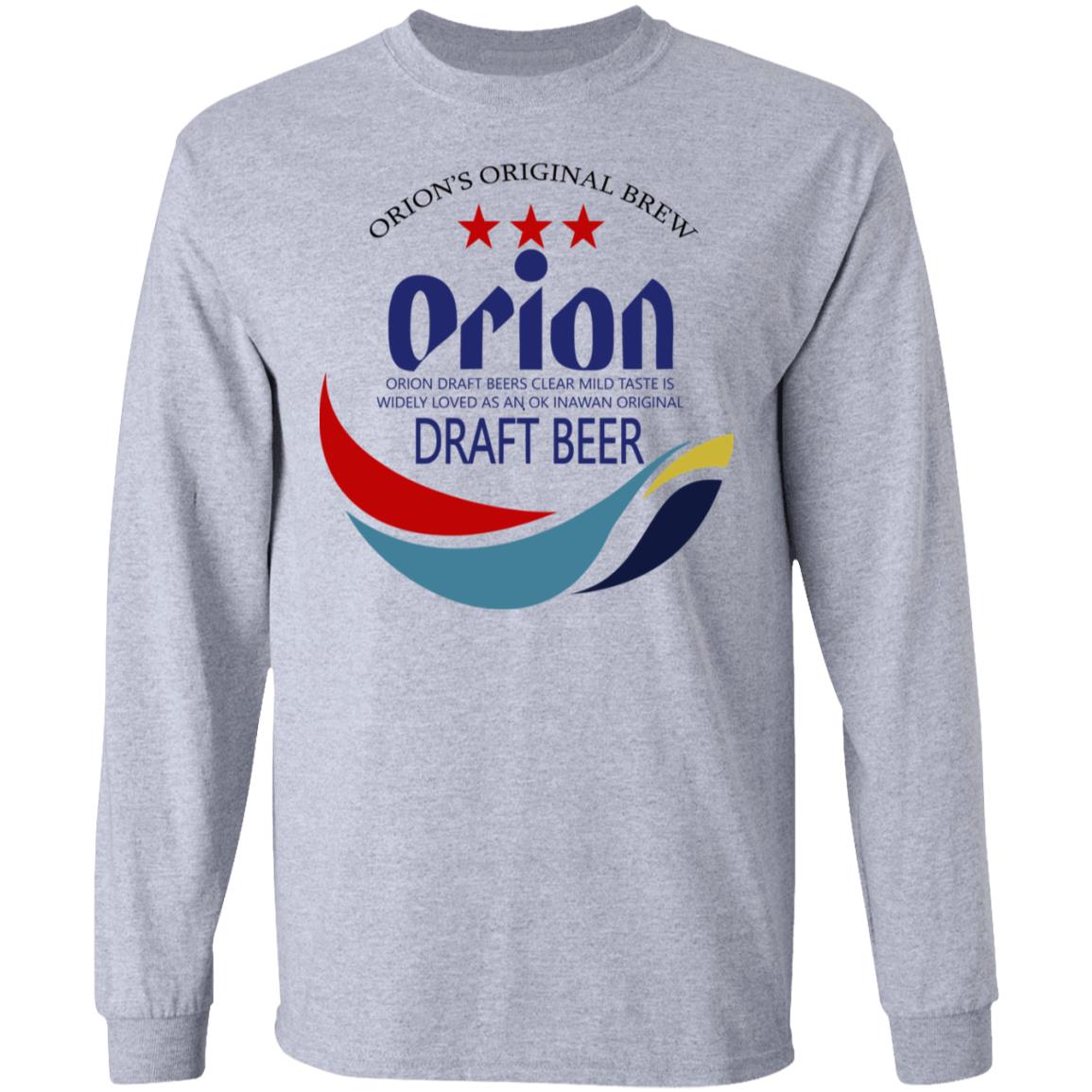 orion beer t shirt white hoodie sweatshirt - Teechipus