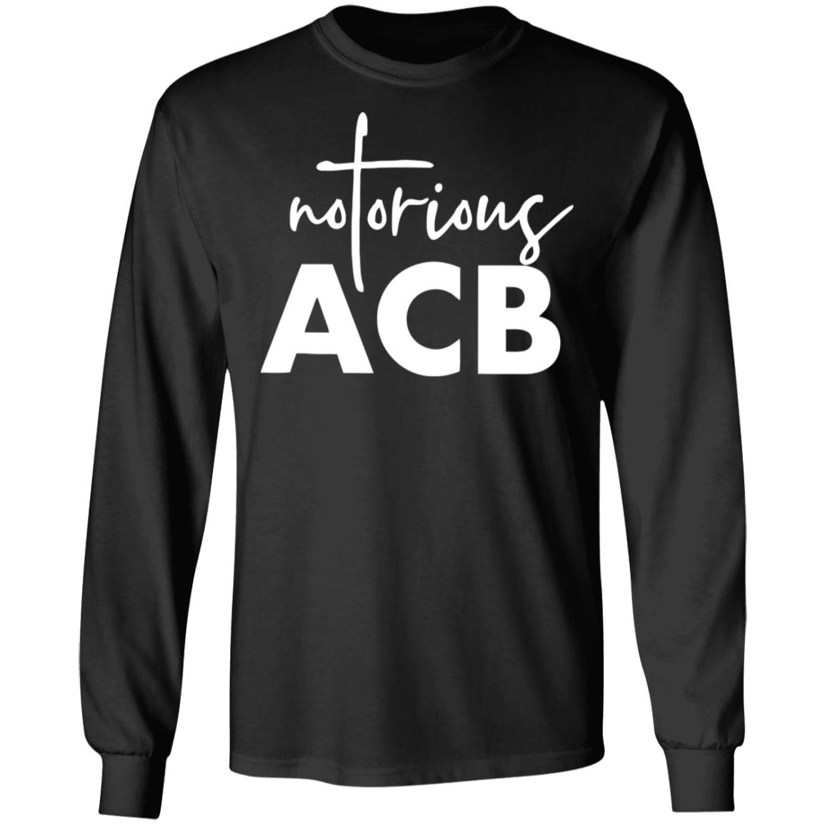 acb shirt black hoodie sweatshirt - Teechipus