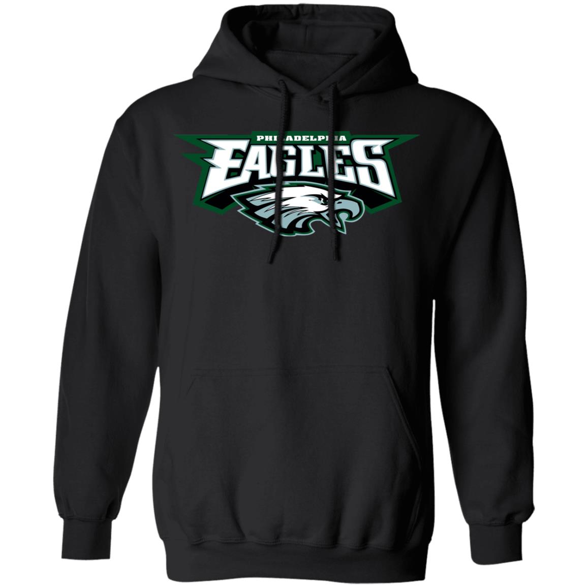 eagles shirt black hoodie sweatshirt - Teechipus