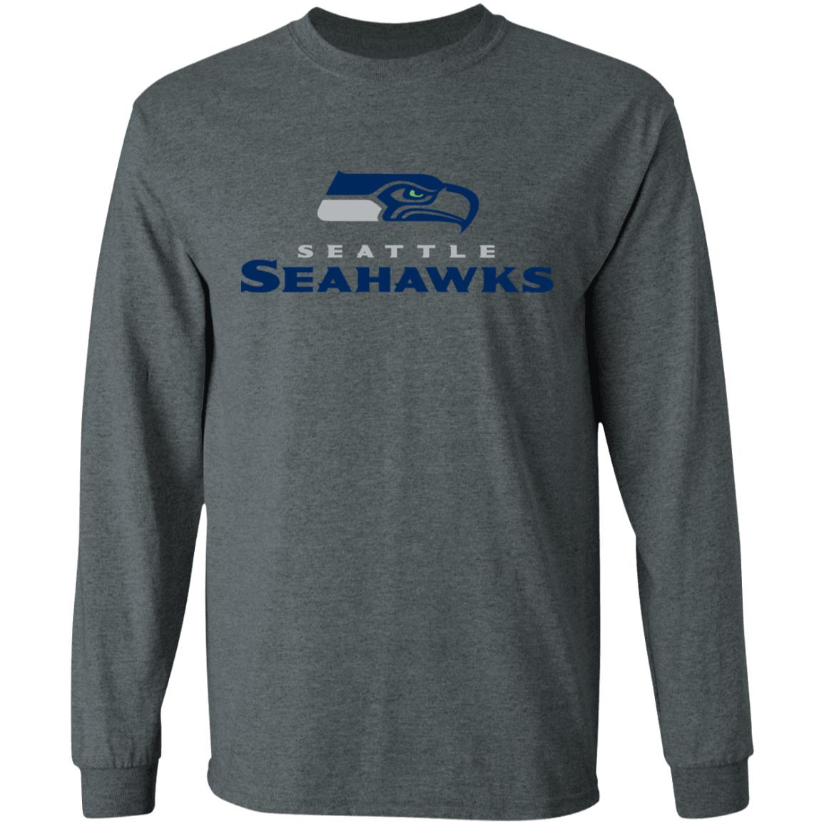 seahawks shirt black hoodie sweatshirt mens - Teechipus