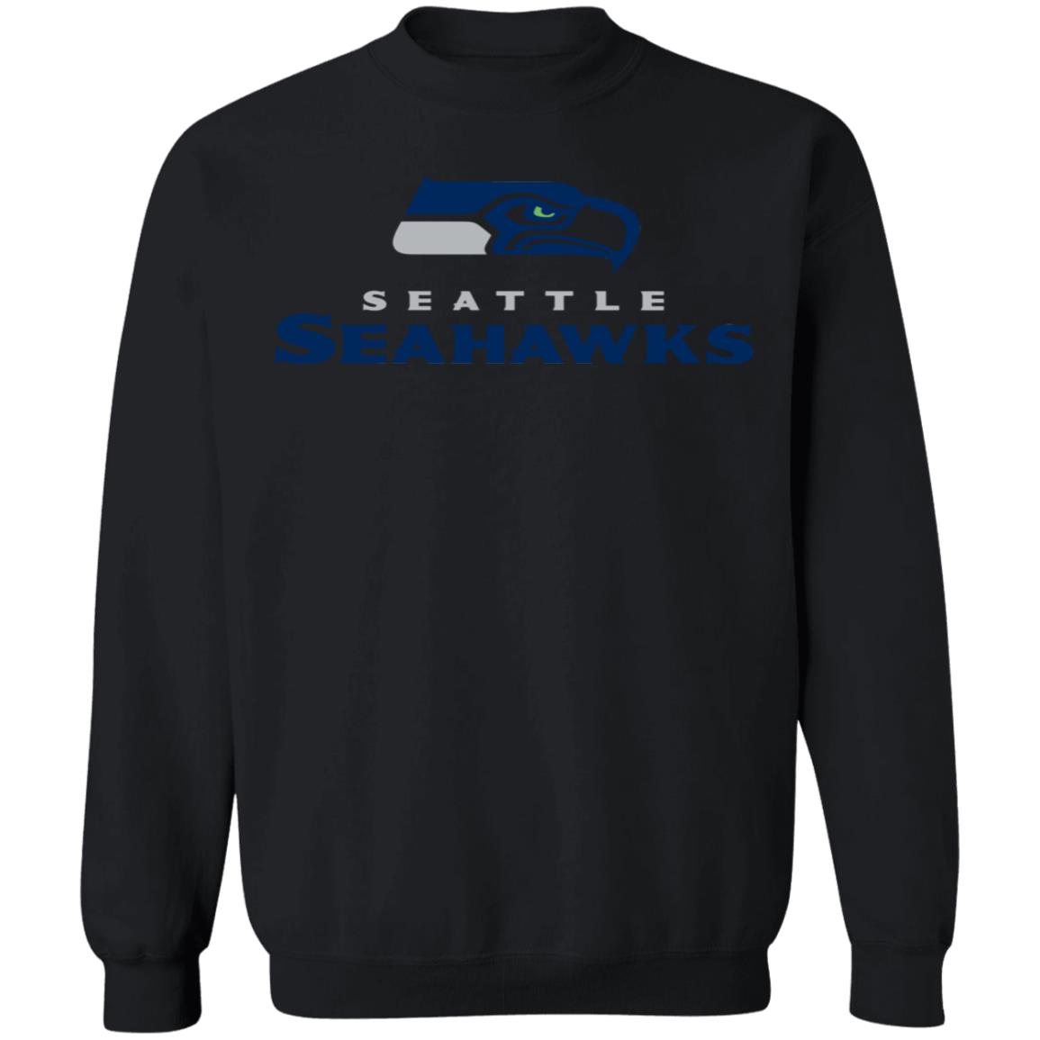 seahawks shirt black hoodie sweatshirt mens - Teechipus