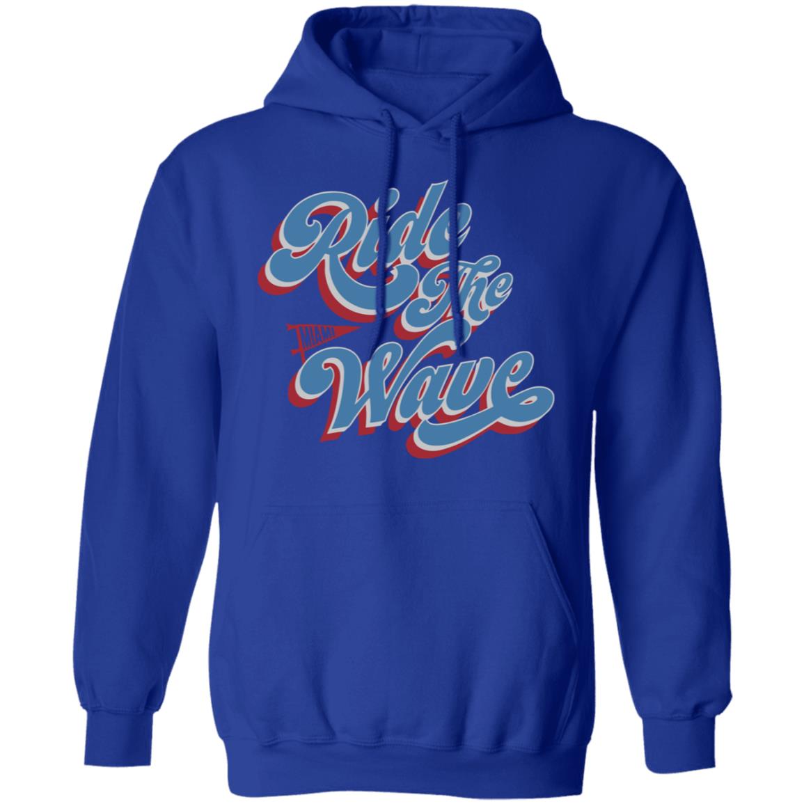 Ride the Wave shirt black hoodie sweatshirt - Teechipus