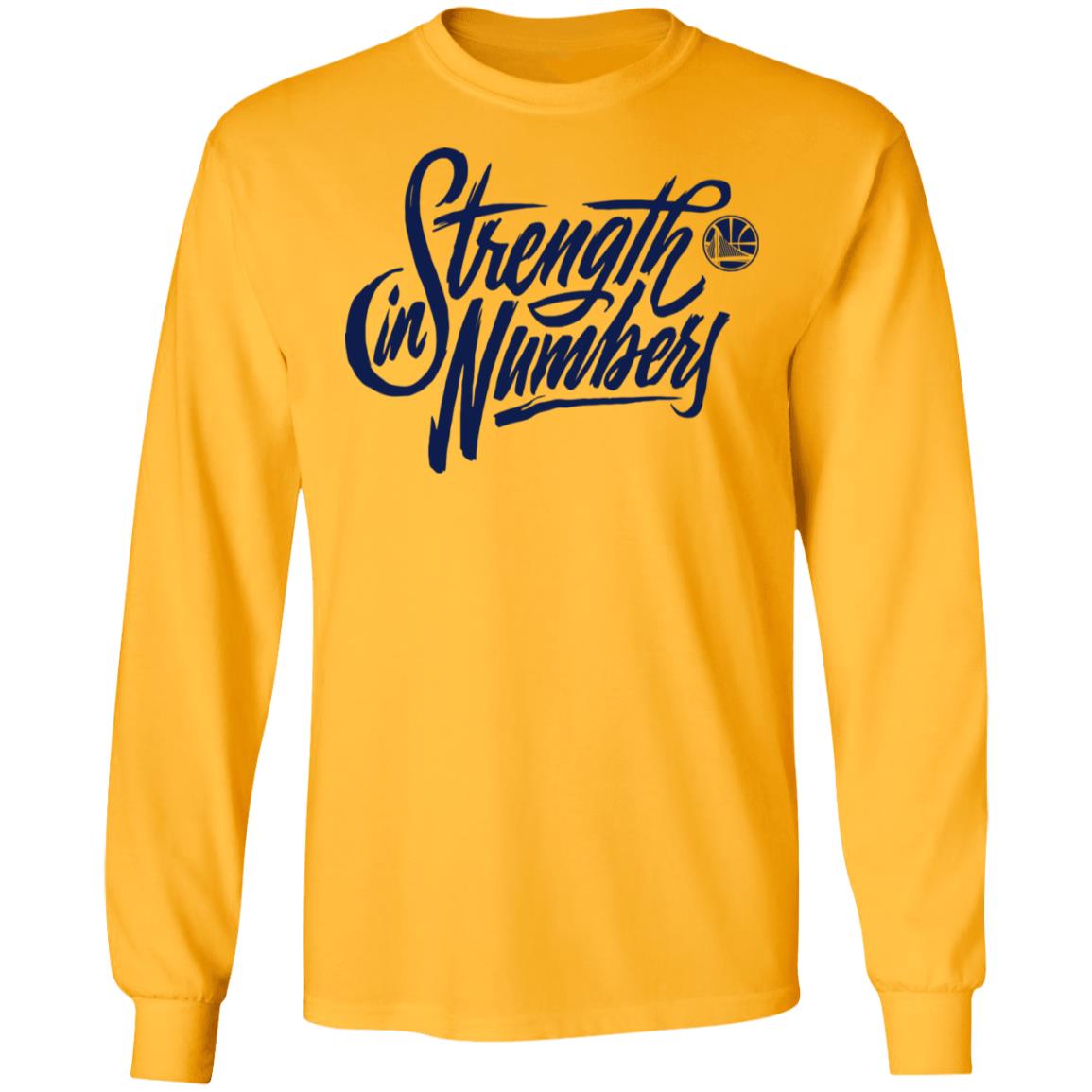 strength in numbers warriors shirt white hoodie sweatshirt - Teechipus