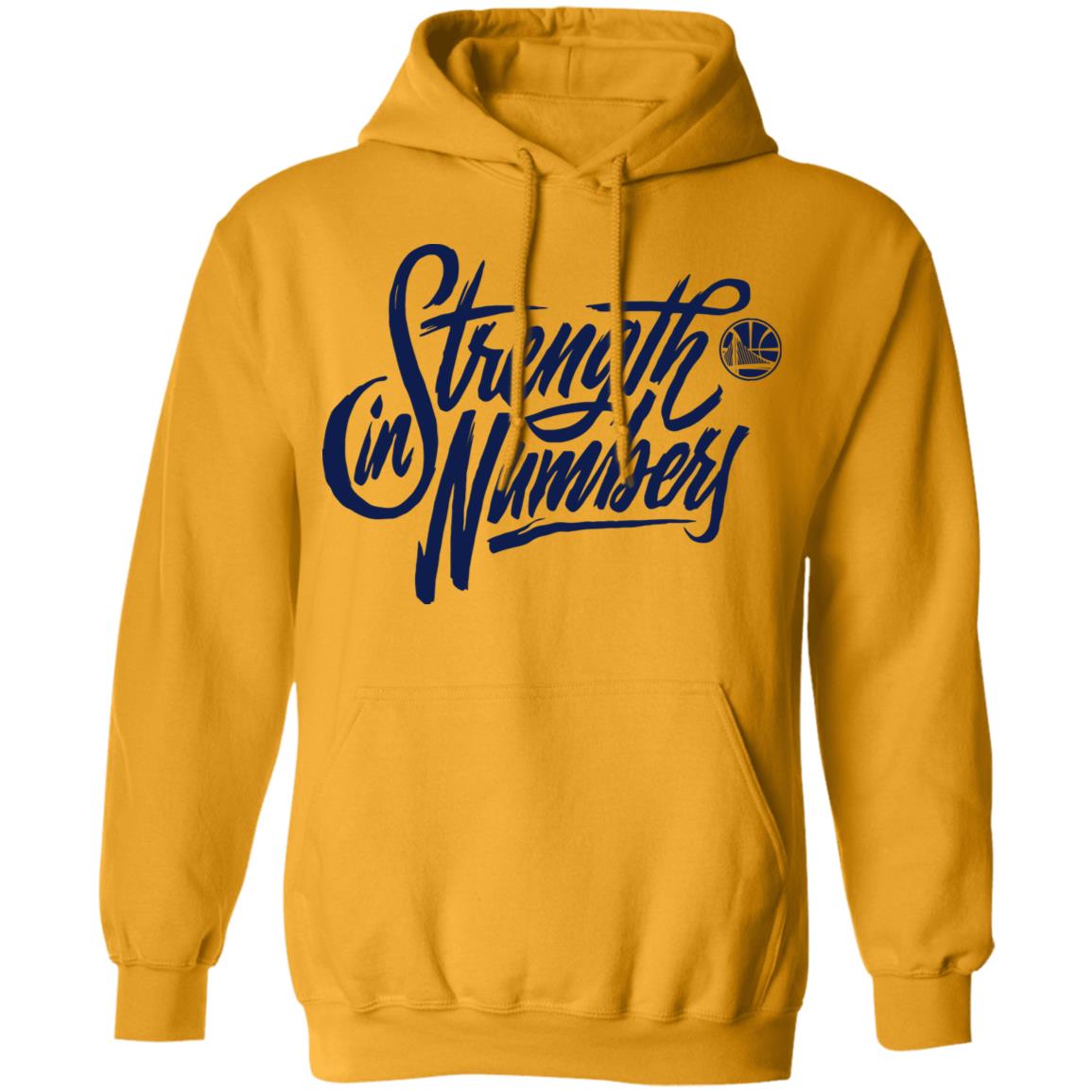 strength in numbers warriors shirt white hoodie sweatshirt - Teechipus