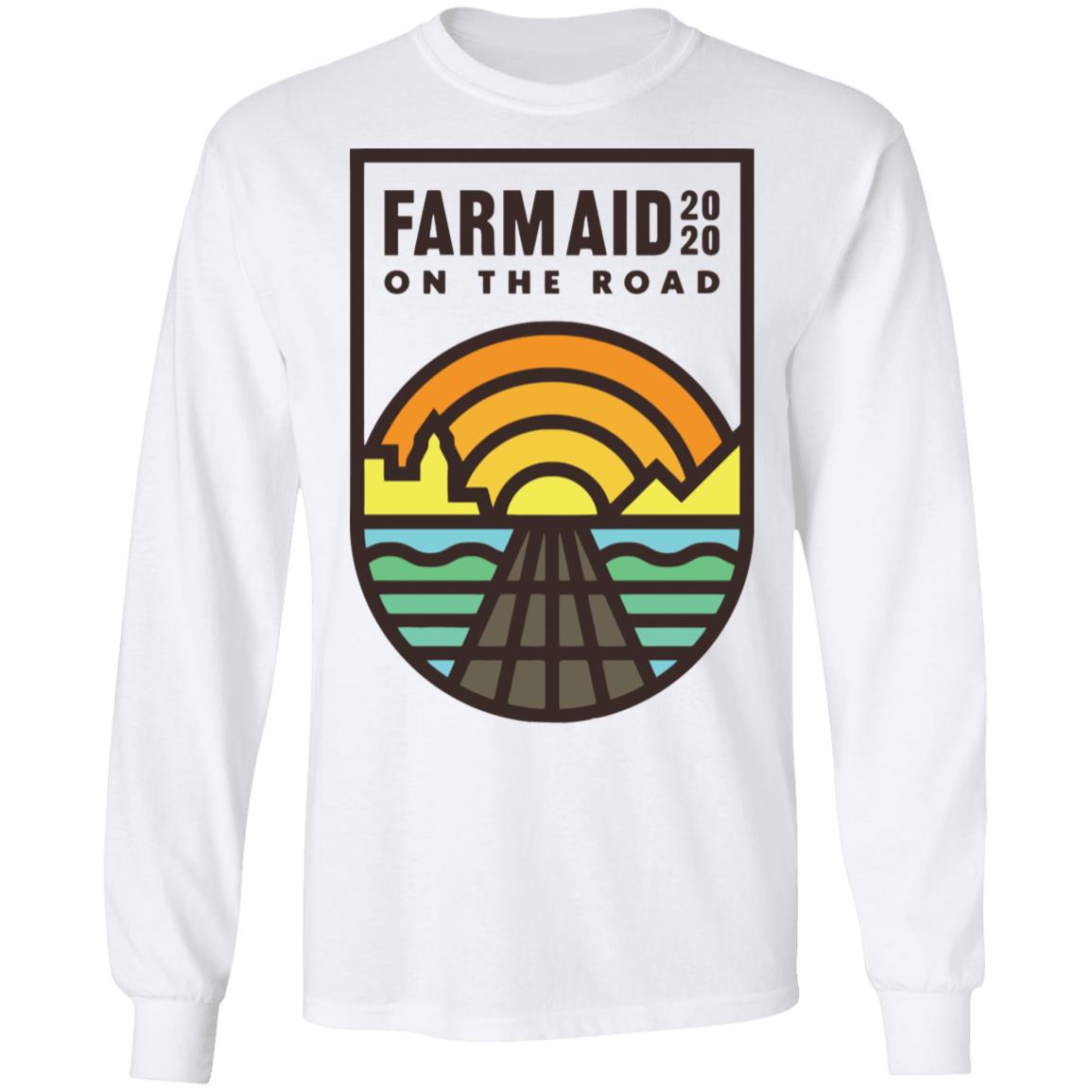 farm aid 2020 shirt white hoodie sweatshirt - Teechipus