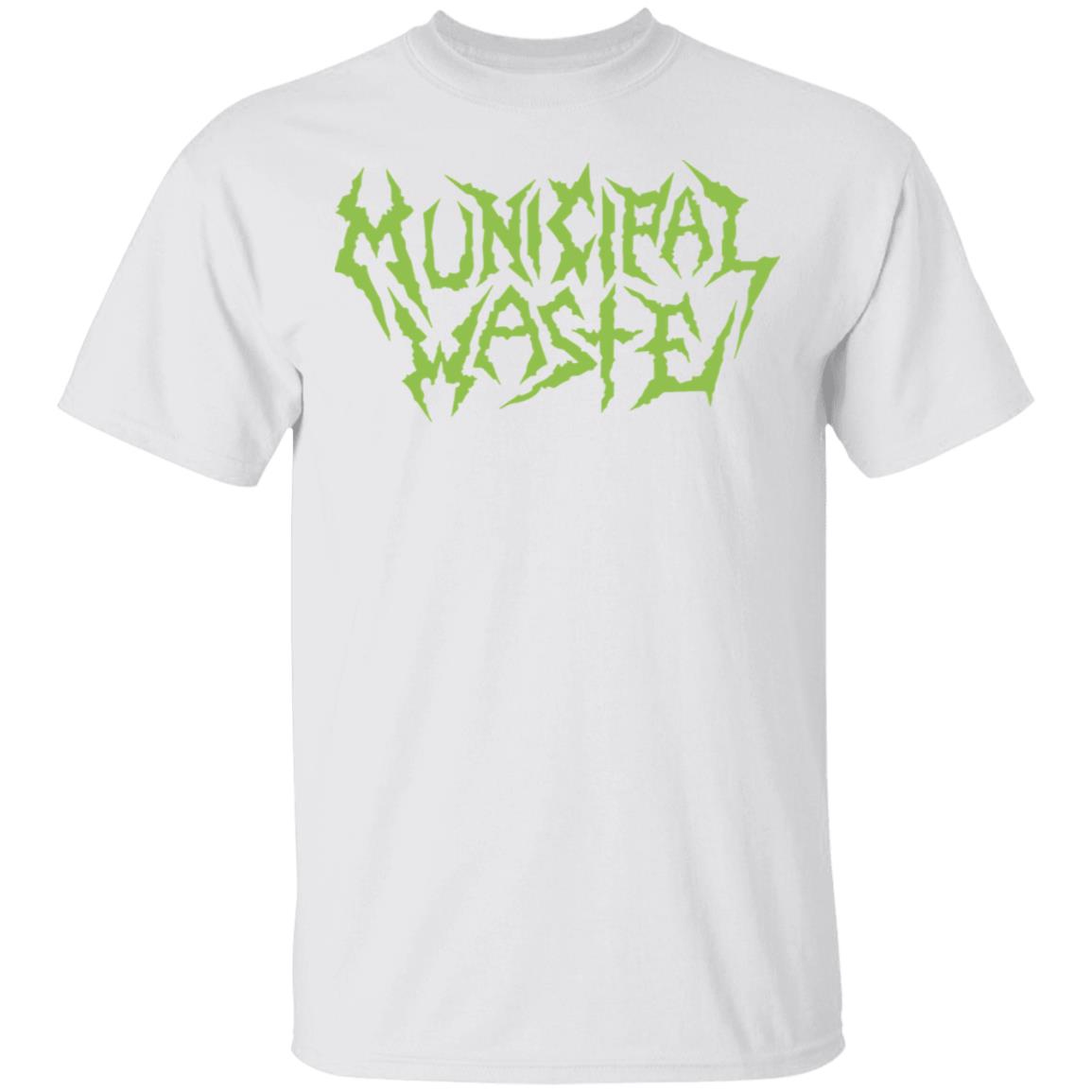municipal waste merch Shirt white hoodie t shirt - Teechipus