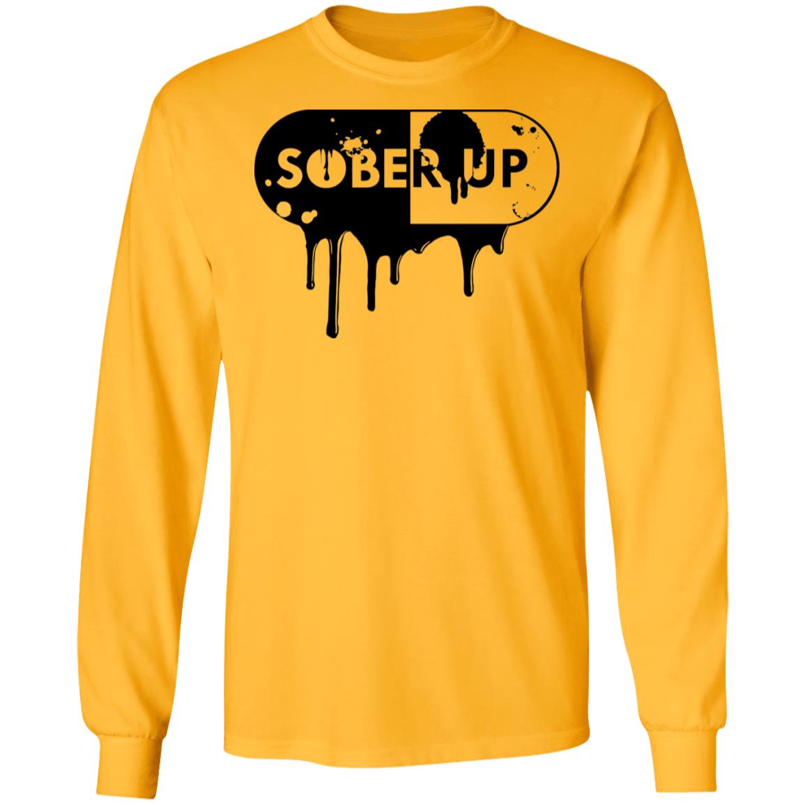 Sober Up Records T Shirt White Hoodie Shirt - Teechipus