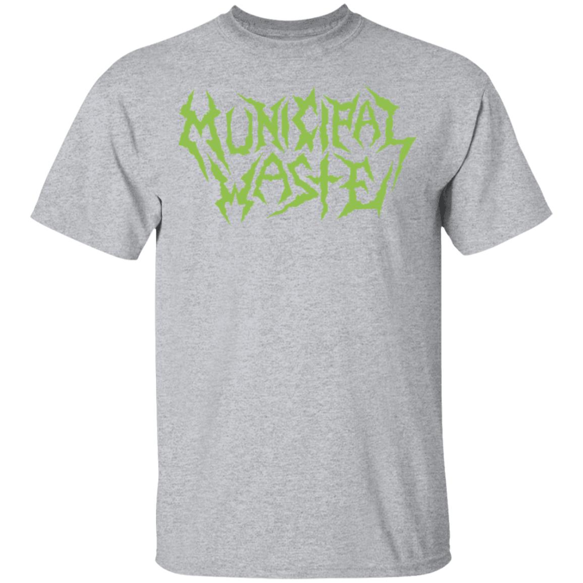 municipal waste merch Shirt white hoodie t shirt - Teechipus