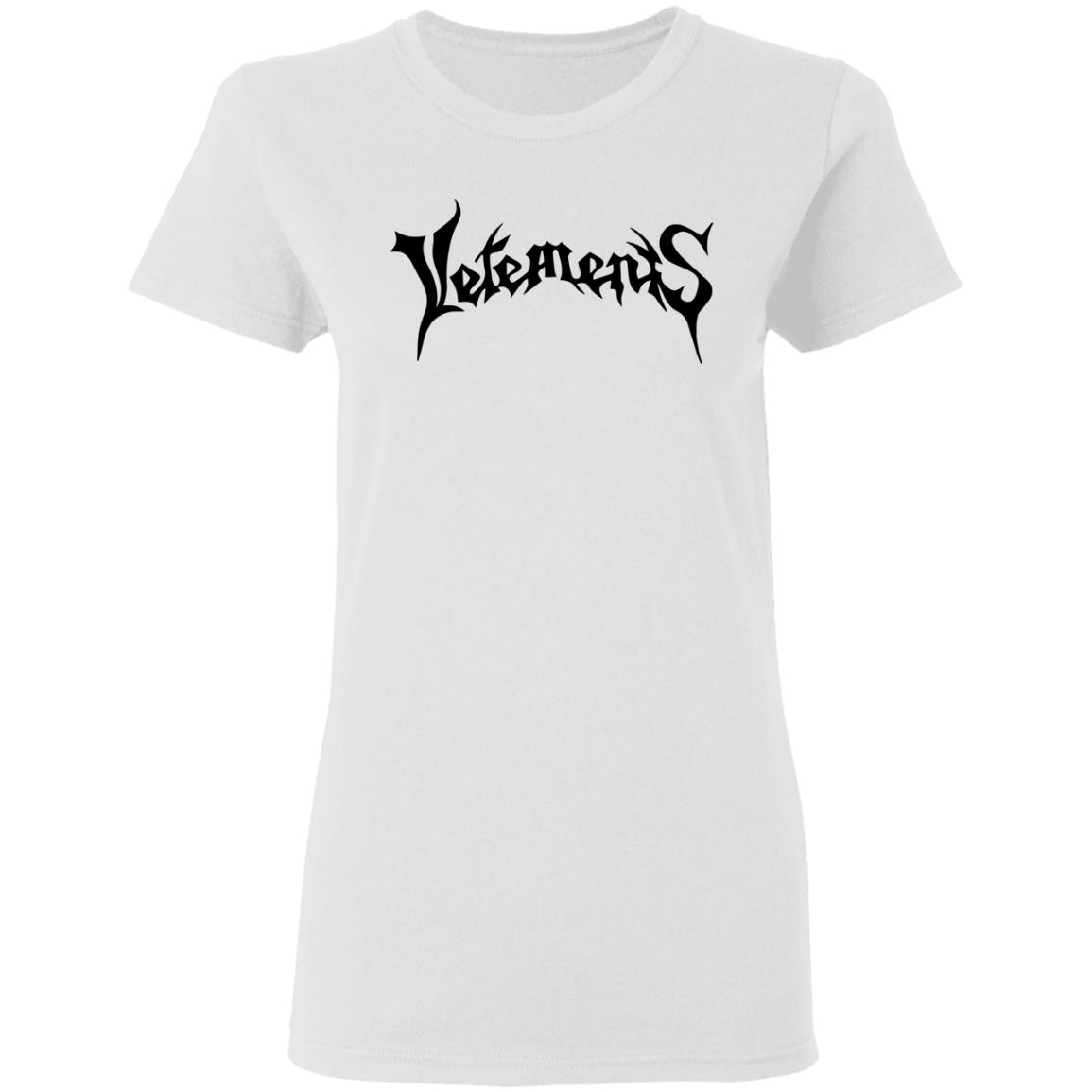 Vetements T Shirt White Hoodie Shirt - Teechipus