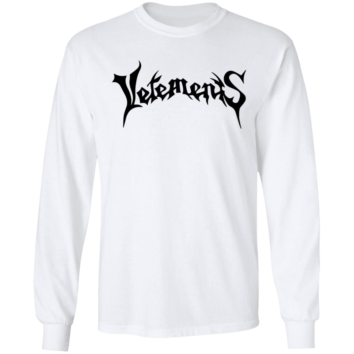 Vetements T Shirt White Hoodie Shirt - Teechipus