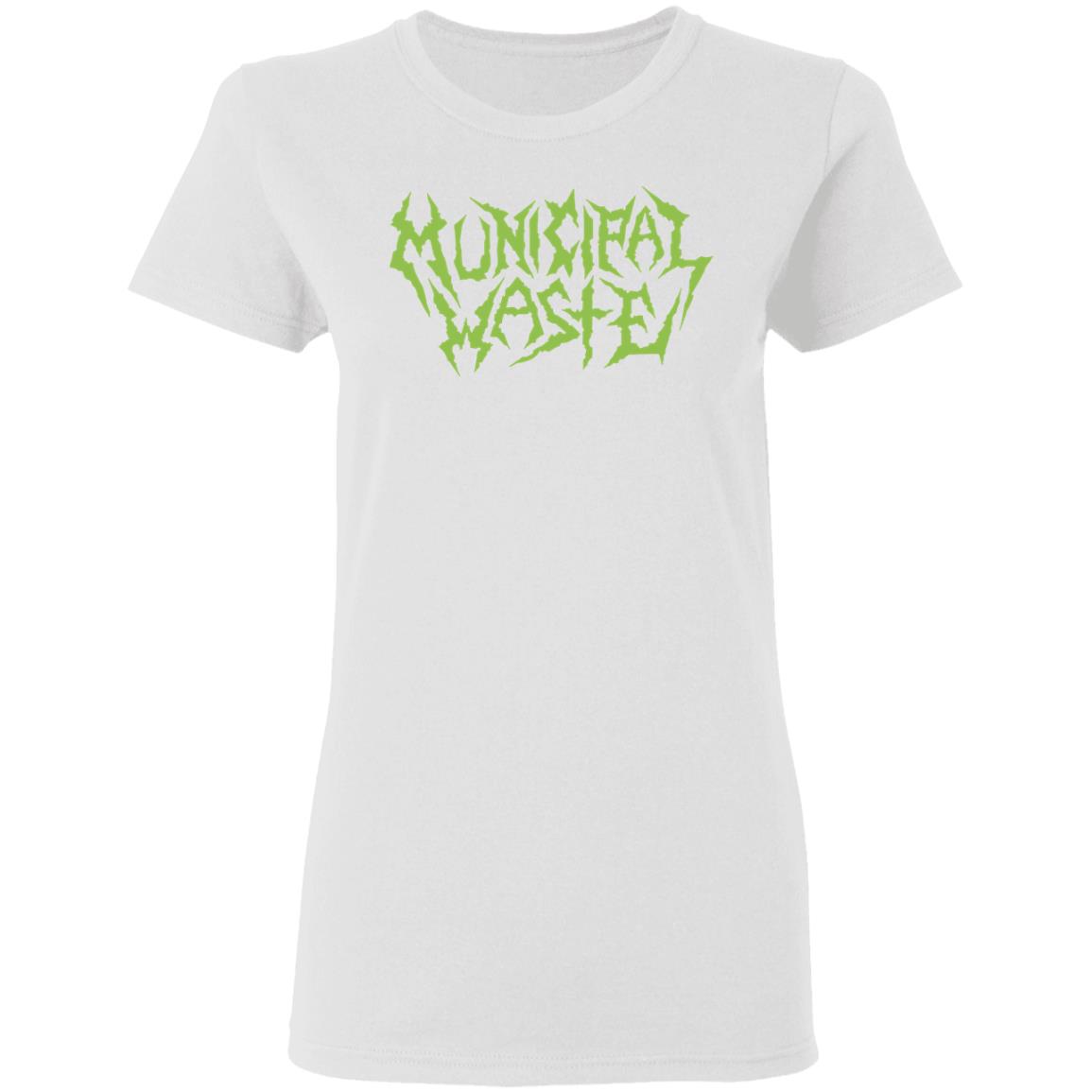 municipal waste merch Shirt white hoodie t shirt - Teechipus