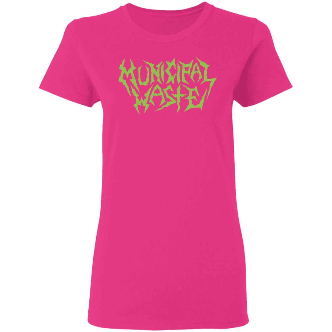 municipal waste merch Shirt white hoodie t shirt - Teechipus
