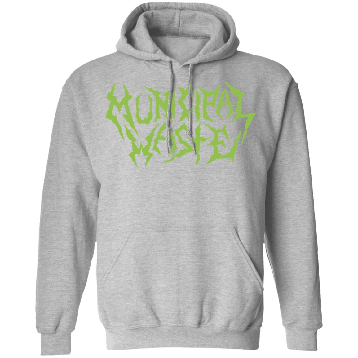 municipal waste merch Shirt white hoodie t shirt - Teechipus