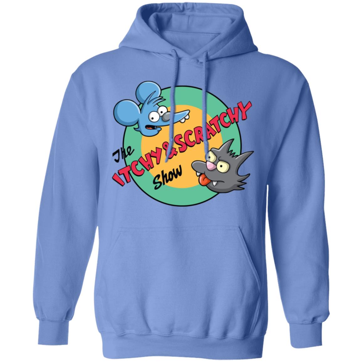 itchy and scratchy Shirt white hoodie t shirt - Teechipus