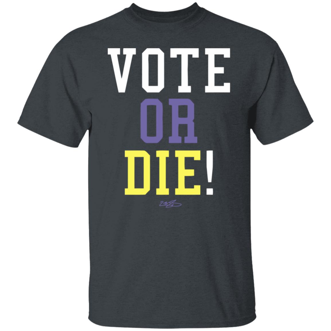 vote or die t shirt black hoodie shirt - Teechipus