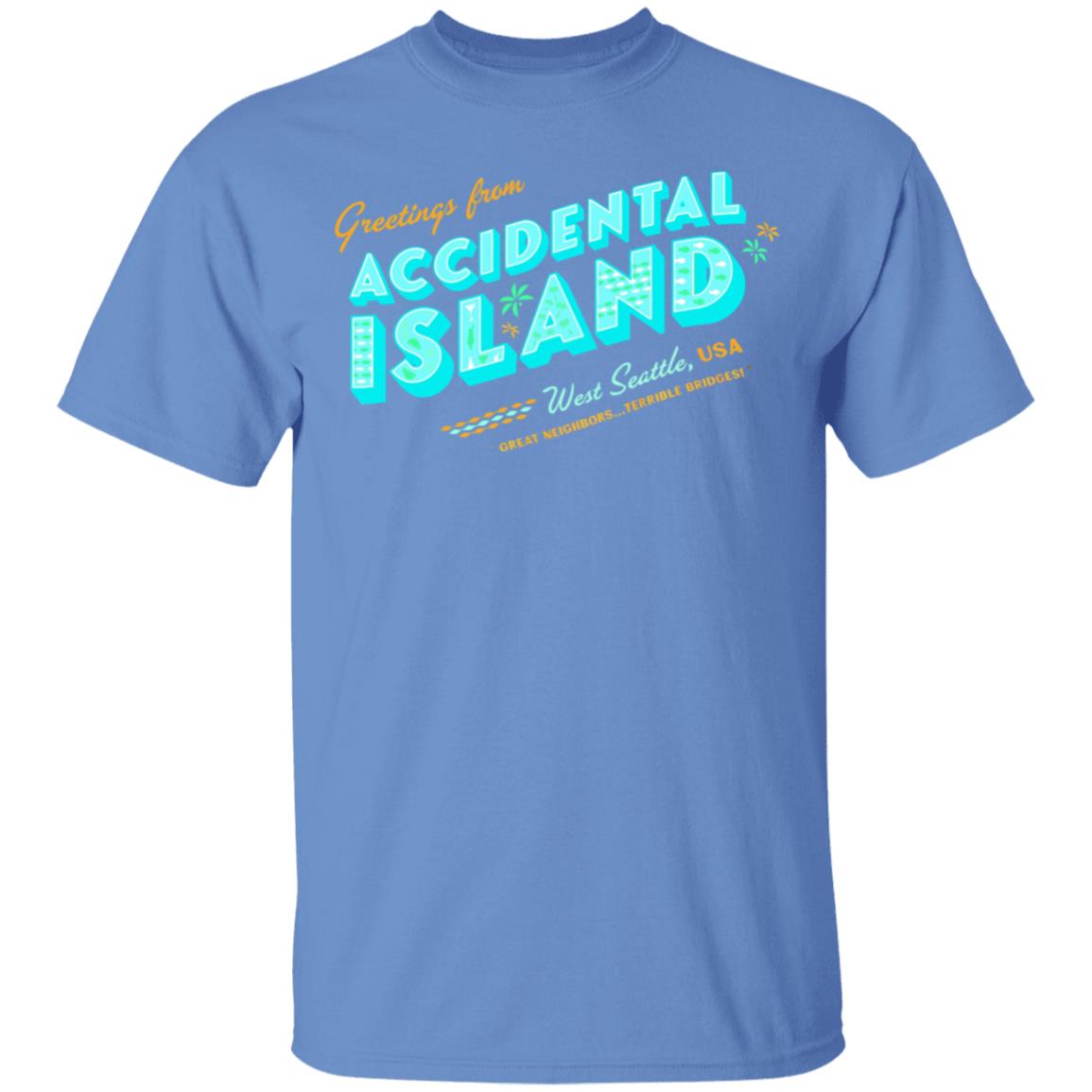 Accidental Island Shirt white hoodie t shirt - Teechipus