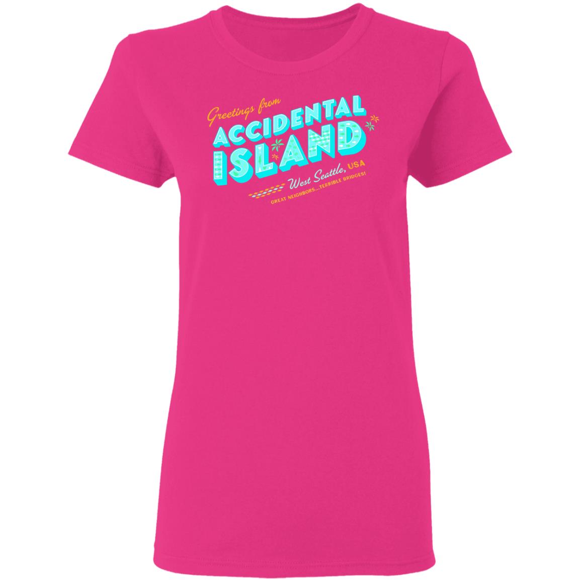 Accidental Island Shirt white hoodie t shirt - Teechipus