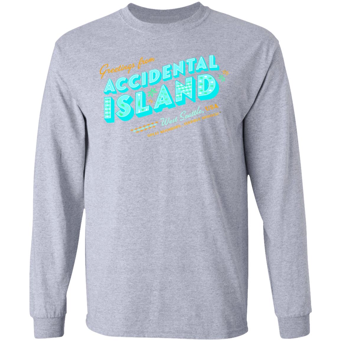 Accidental Island Shirt white hoodie t shirt - Teechipus