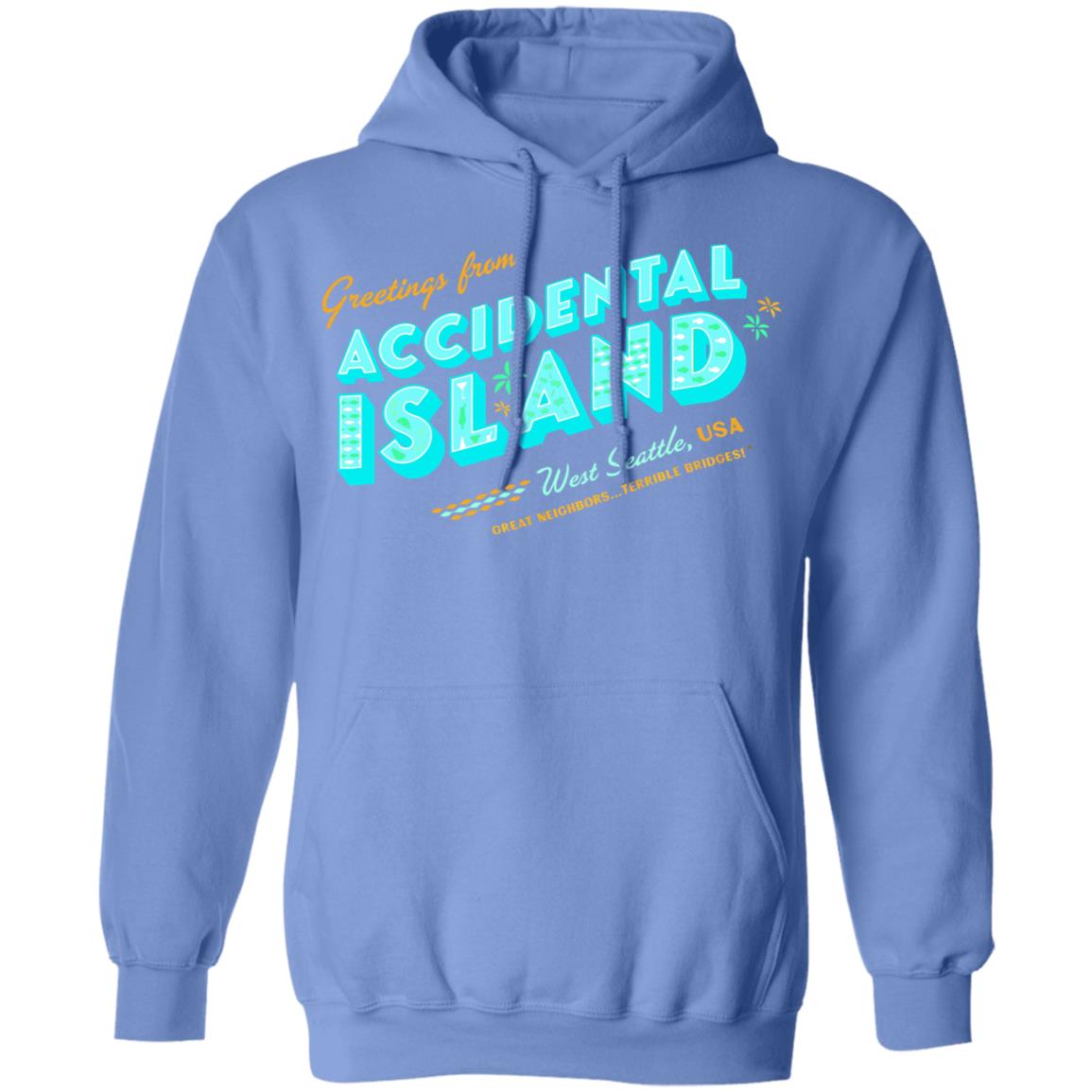 Accidental Island Shirt white hoodie t shirt - Teechipus
