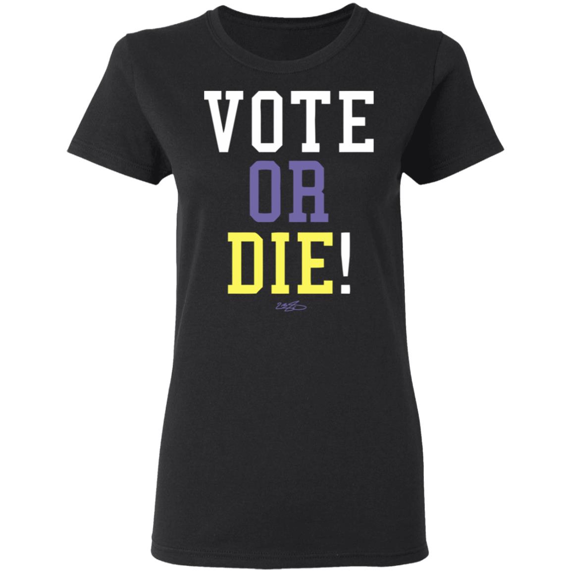 vote or die t shirt black hoodie shirt - Teechipus