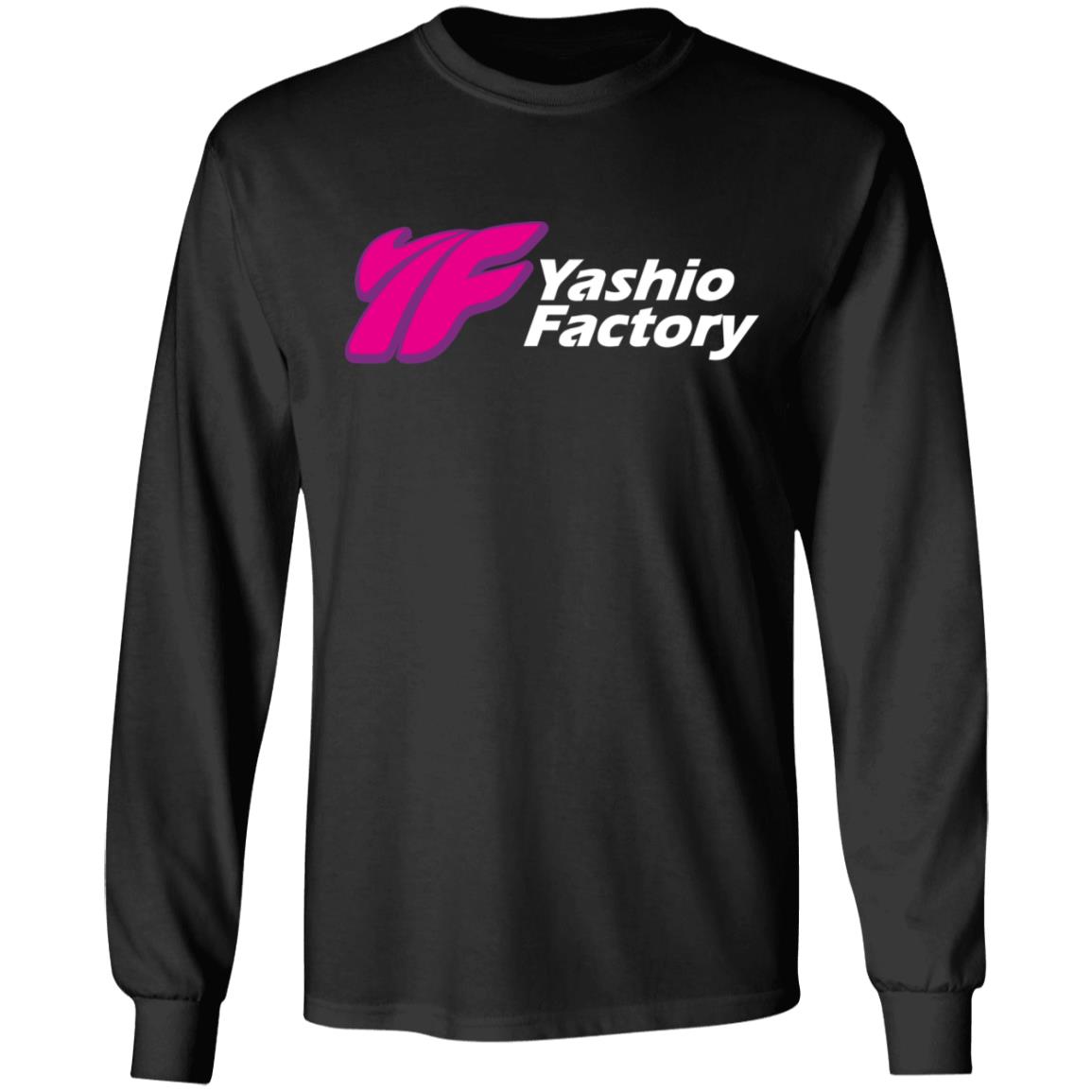 yashio factory shirt black hoodie t shirt - Teechipus