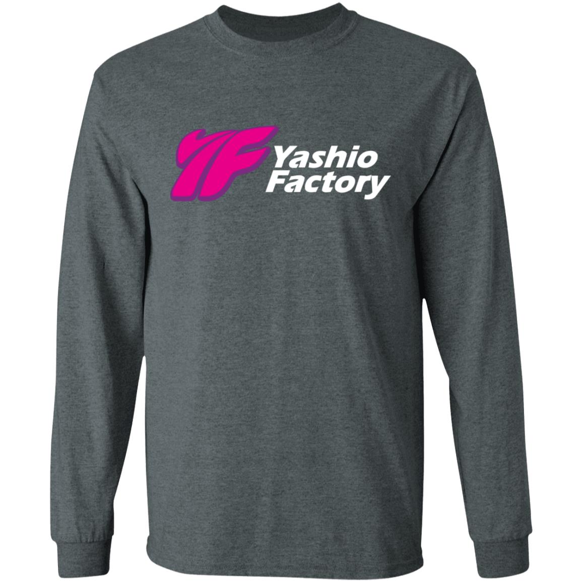 yashio factory shirt black hoodie t shirt - Teechipus