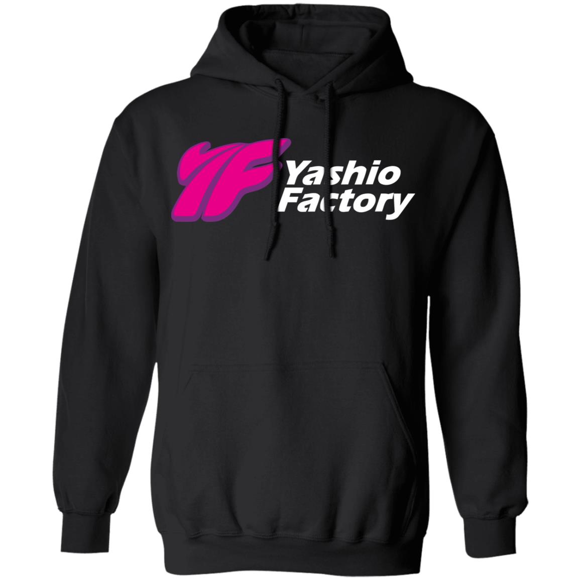 yashio factory shirt black hoodie t shirt - Teechipus
