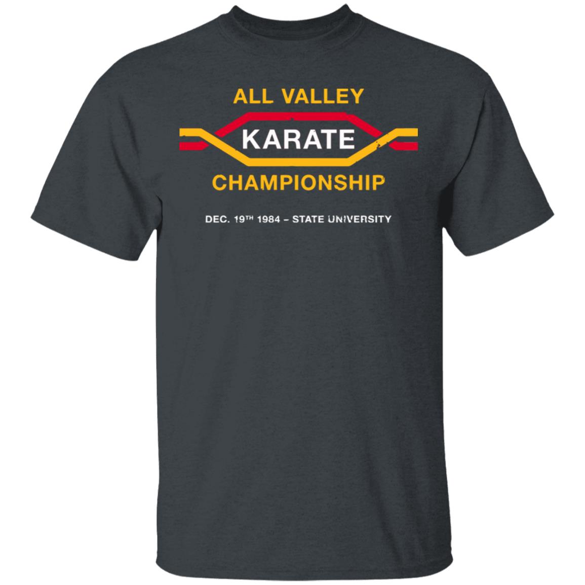 all valley karate tournament shirt black hoodie t shirt - Teechipus