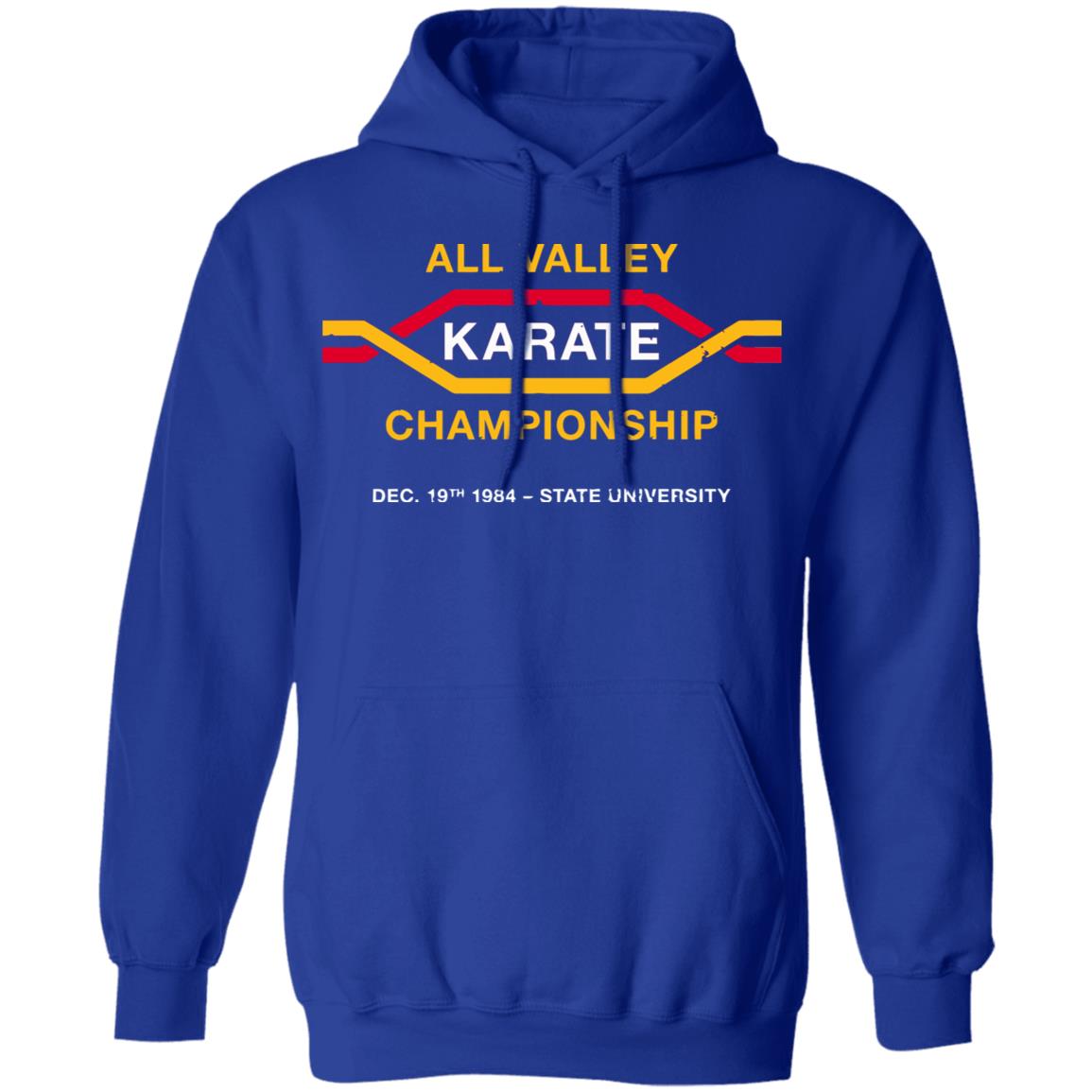 all valley karate tournament shirt black hoodie t shirt - Teechipus