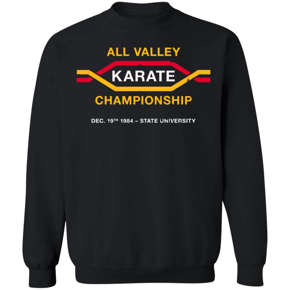 all valley karate tournament shirt black hoodie t shirt - Teechipus